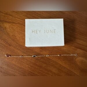 NEW IN BOX Hey June Seaglass Bracelet